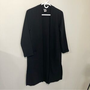 Simons Twik Collarless Open Blazer with Pockets